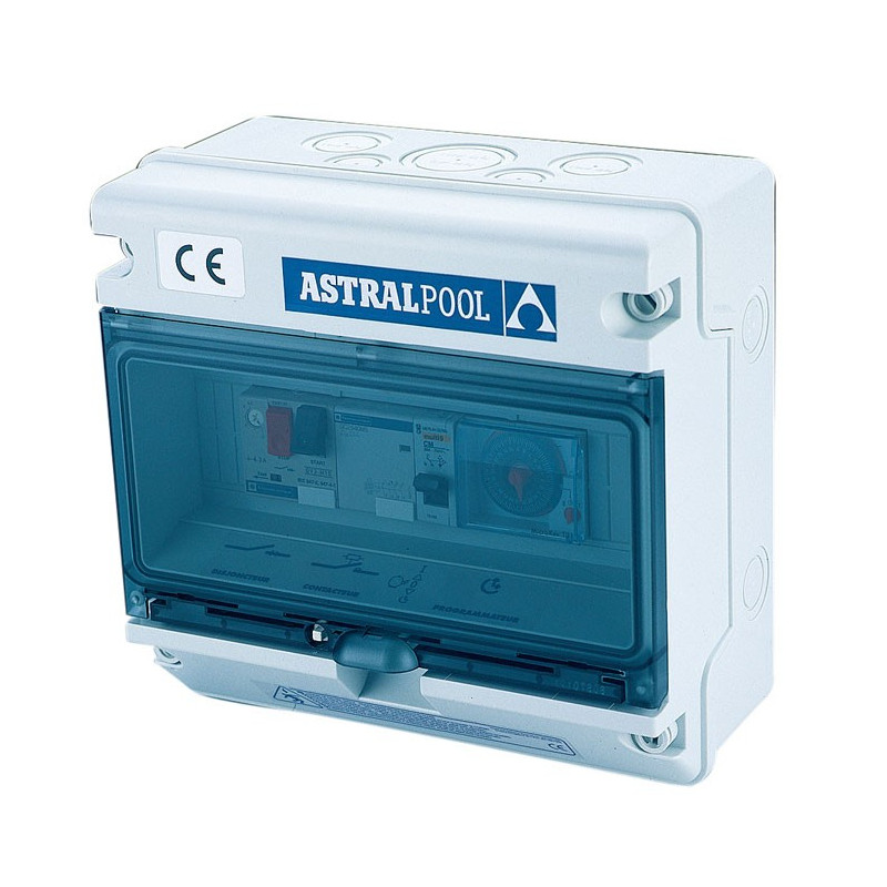 Quadro Elettrico Protezione Pompa Piscina e Controllo Fari - Astralpool
